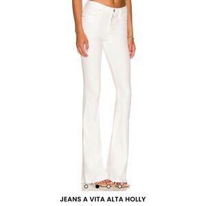 Hudson Holly Fare Jeans White